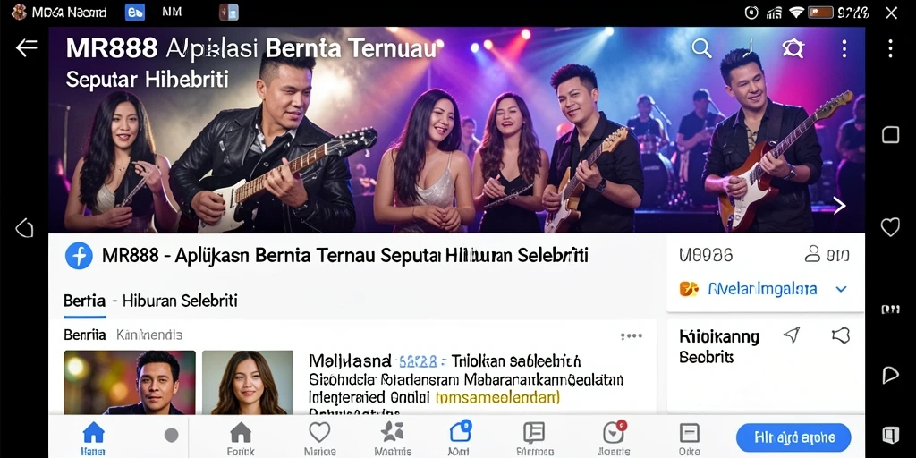 Antarmuka aplikasi MR888 yang menarik dan informatif.